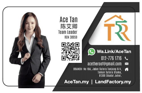 Ace Tan Business Namecard - Contact Us