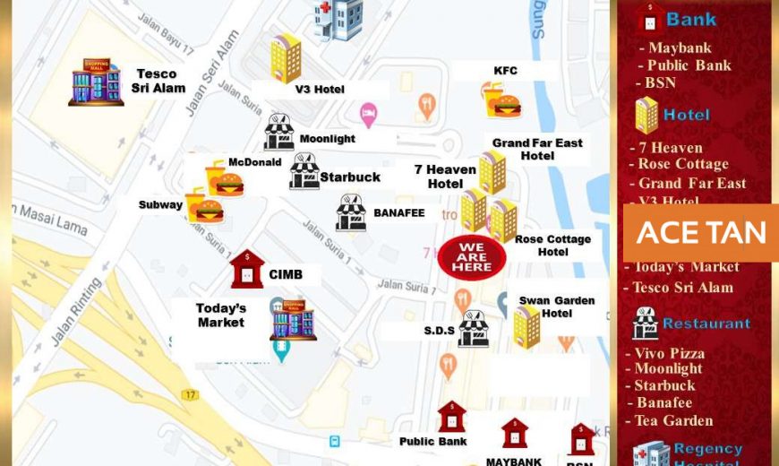 Jalan Suria @ Bandar Seri Alam – 3 Storey Shop Lot – FOR SALE Jalan Suria @ Bandar Seri Alam – 3 Storey Shop Lot – FOR SALE