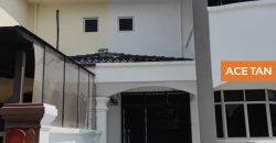 Taman Sri Nenas @ Pekan Nanas – 2 Storey Terrace House End Lot – FOR SALE