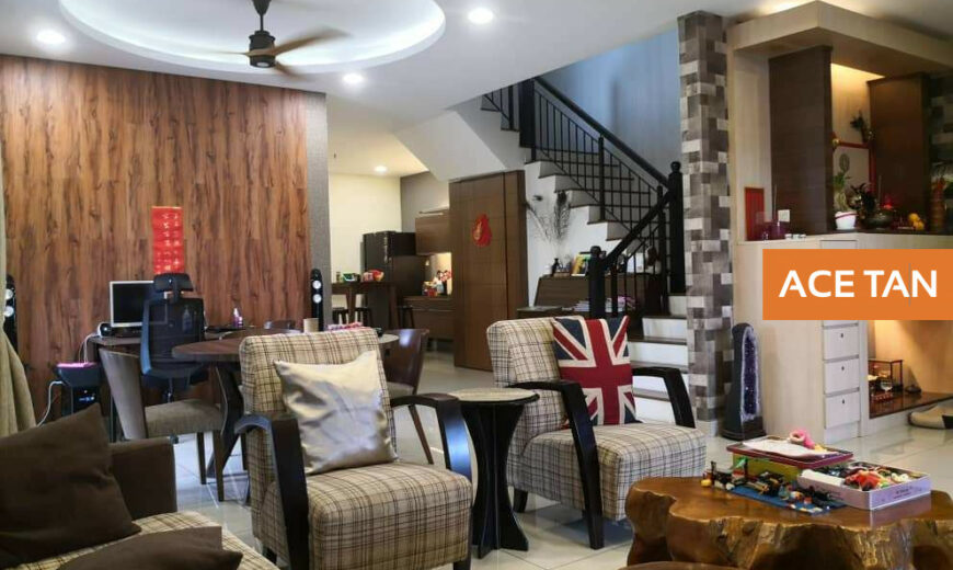 Taman Gaya – 2 Storey Corner Cluster House – FOR RENT