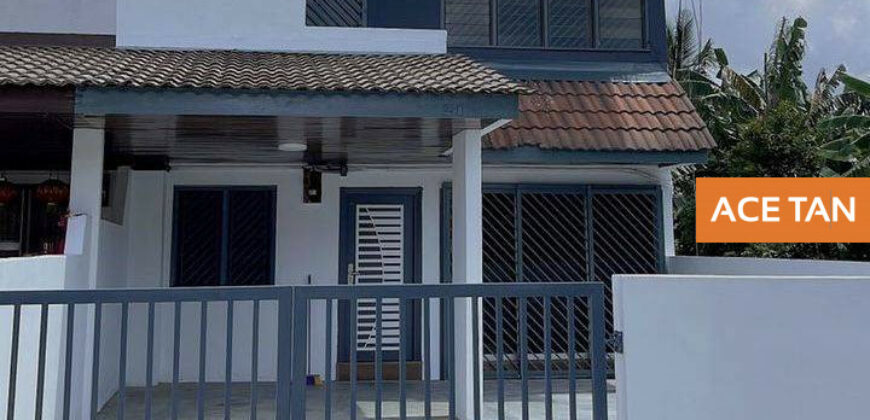Taman Bukit Tiram – 2 Storey End Lot Terrace House – FOR SALE Taman Bukit Tiram – 2 Storey End Lot Terrace House – FOR SALE