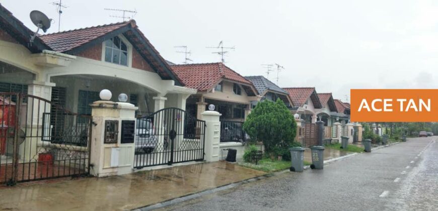 Impian Emas – Single Storey End Lot Terrace House – FOR SALE