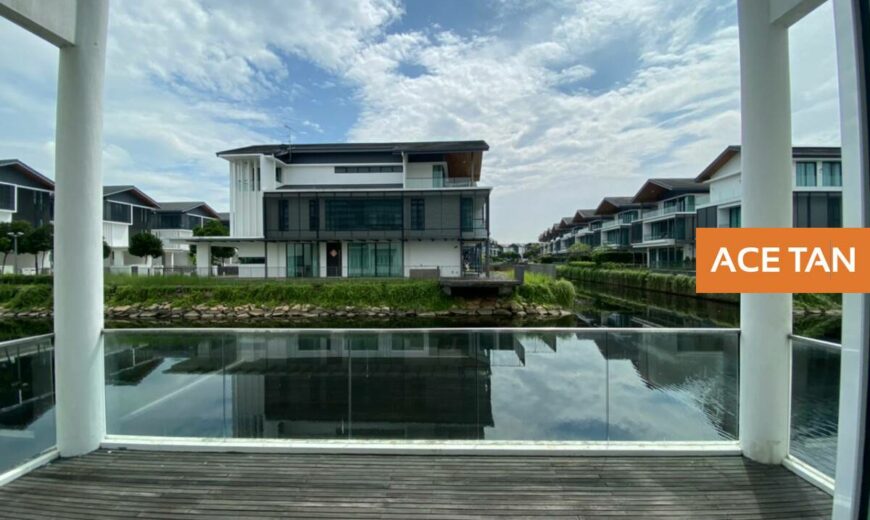 Senibong Cove – 3 Storey Waterfront Villa – FOR SALE Senibong Cove – 3 Storey Waterfront Villa – FOR SALE