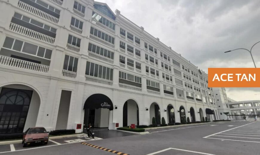 Eco Galleria – Ground Floor Corner Shop Lot – FOR RENT Eco Galleria – Ground Floor Corner Shop Lot – FOR RENT