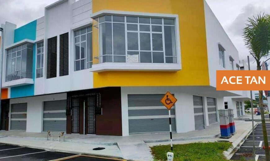 Taman Pulai Hijauan – 2 Storey Corner Shop Lot – FOR RENT Taman Pulai Hijauan – 2 Storey Corner Shop Lot – FOR RENT