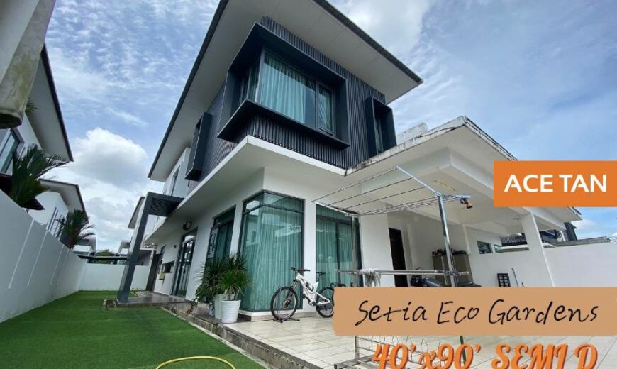Setia Eco Garden – 2 Storey Semi Detached – FOR SALE Setia Eco Garden – 2 Storey Semi Detached – FOR SALE