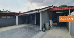 Taman Daya – Single Storey End Lot Terrace House – FOR SALE