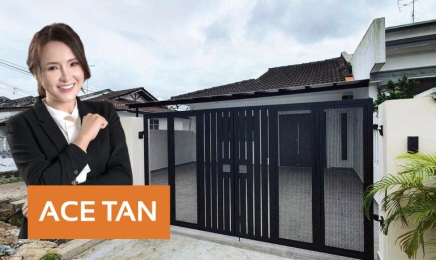 Johor Jaya – Single Storey End Lot Terrace House – FOR SALE Johor Jaya – Single Storey End Lot Terrace House – FOR SALE