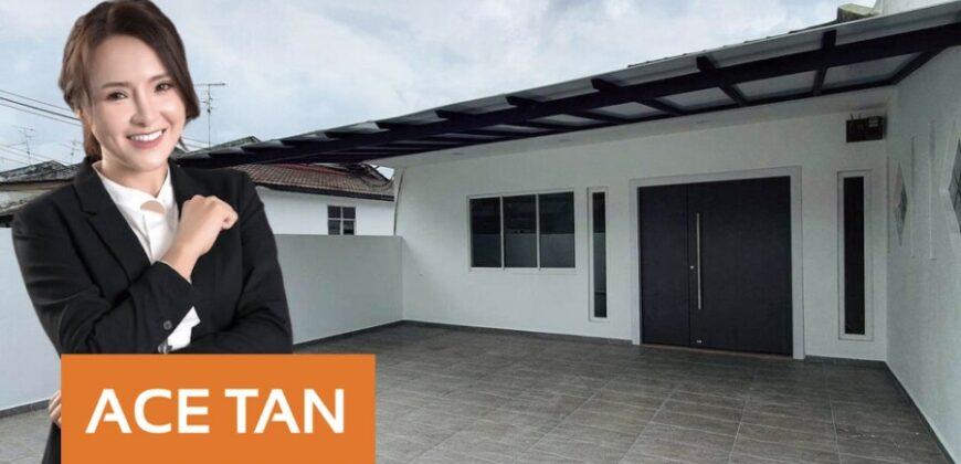 Johor Jaya – Single Storey End Lot Terrace House – FOR SALE Johor Jaya – Single Storey End Lot Terrace House – FOR SALE
