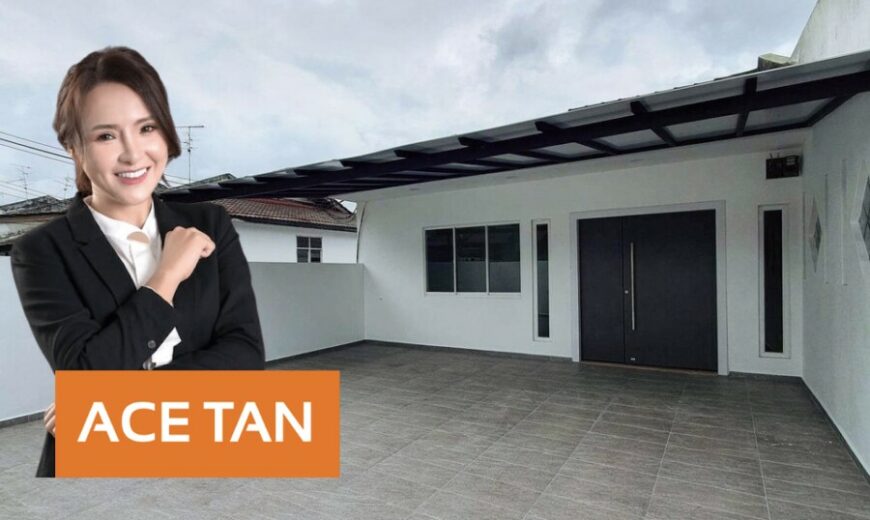 Johor Jaya – Single Storey End Lot Terrace House – FOR SALE Johor Jaya – Single Storey End Lot Terrace House – FOR SALE