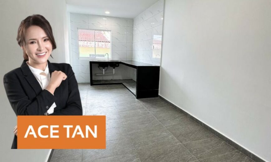 Johor Jaya – Single Storey End Lot Terrace House – FOR SALE Johor Jaya – Single Storey End Lot Terrace House – FOR SALE