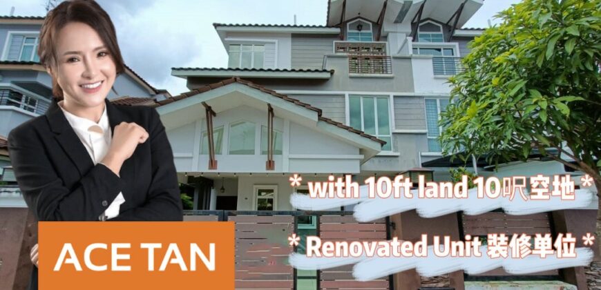 Taman Pulai Flora – 3 Storey Semi Detached – FOR SALE