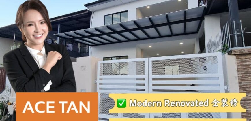 Taman Sri Tebrau – 2 Storey Terrace House – FOR SALE Taman Sri Tebrau – 2 Storey Terrace House – FOR SALE