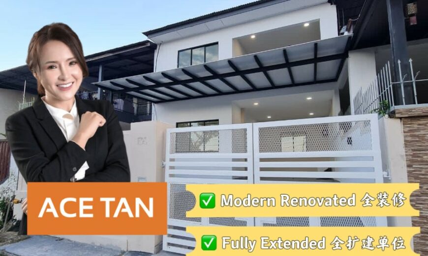 Taman Sri Tebrau – 2 Storey Terrace House – FOR SALE Taman Sri Tebrau – 2 Storey Terrace House – FOR SALE