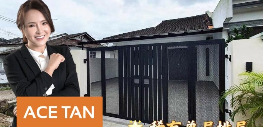 Johor Jaya – Single Storey End Lot Terrace House – FOR SALE Johor Jaya – Single Storey End Lot Terrace House – FOR SALE