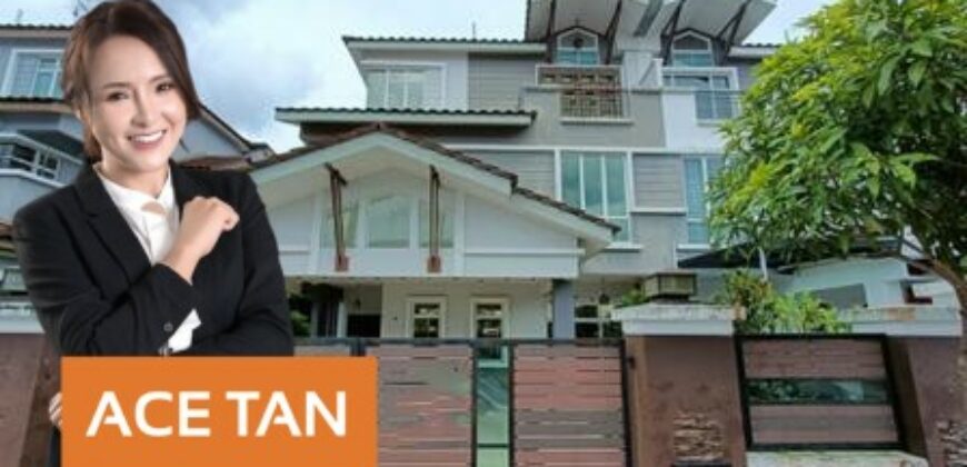 Taman Pulai Flora – 3 Storey Semi Detached – FOR SALE