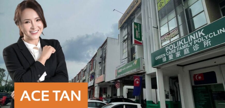 Bandar Seri Alam – 3 Storey End Lot Shop Lot – FOR SALE Bandar Seri Alam – 3 Storey End Lot Shop Lot – FOR SALE