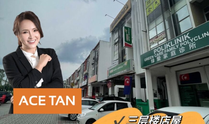 Bandar Seri Alam – 3 Storey End Lot Shop Lot – FOR SALE Bandar Seri Alam – 3 Storey End Lot Shop Lot – FOR SALE