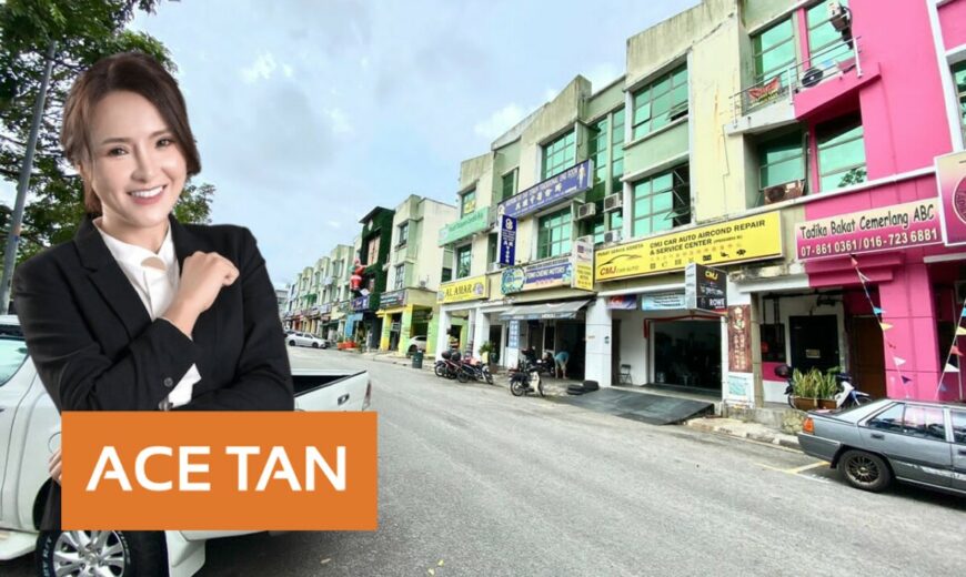 Desa Cemerlang – 3 Storey Shop Lot – FOR SALE Desa Cemerlang – 3 Storey Shop Lot – FOR SALE