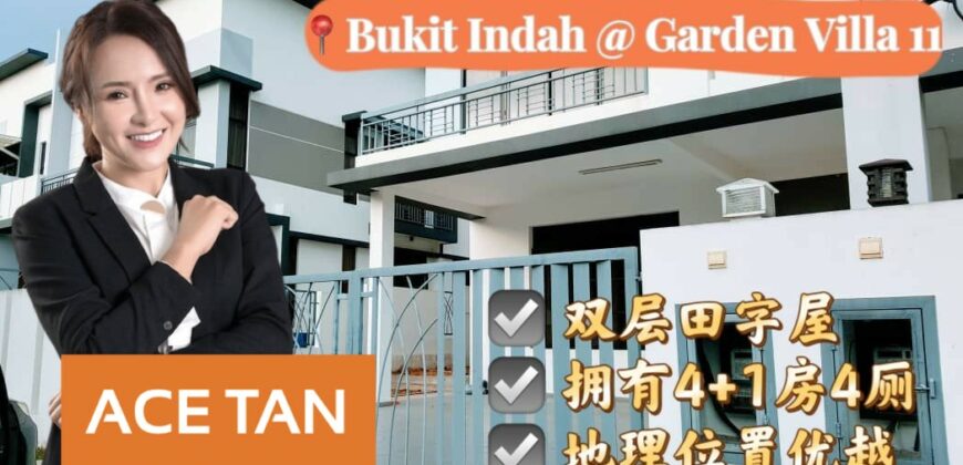 Bukit Indah – 2 Storey Cluster House – FOR SALE Bukit Indah – 2 Storey Cluster House – FOR SALE