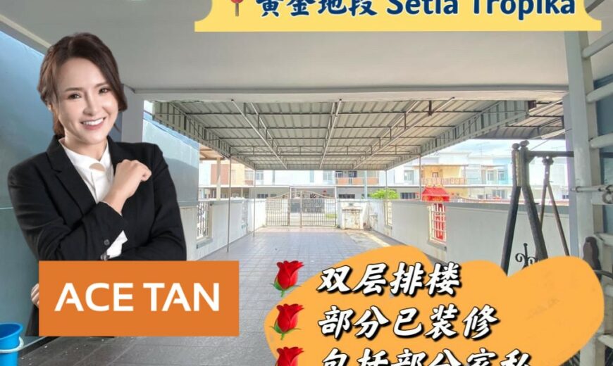 Setia Tropika – 2 Storey Terrace House – FOR SALE Setia Tropika – 2 Storey Terrace House – FOR SALE