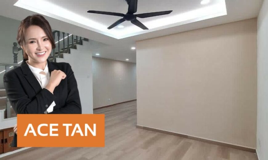 Bandar Seri Alam – 2 Storey End Lot Terrace House – FOR SALE Bandar Seri Alam – 2 Storey End Lot Terrace House – FOR SALE