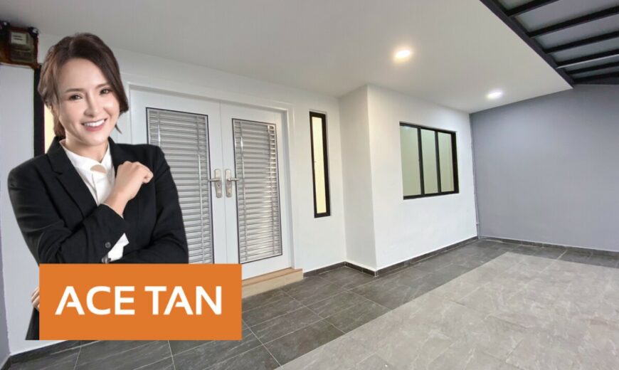 Taman Ungku Tun Aminah – 1 Storey Terrace House – FOR SALE Taman Ungku Tun Aminah – 1 Storey Terrace House – FOR SALE