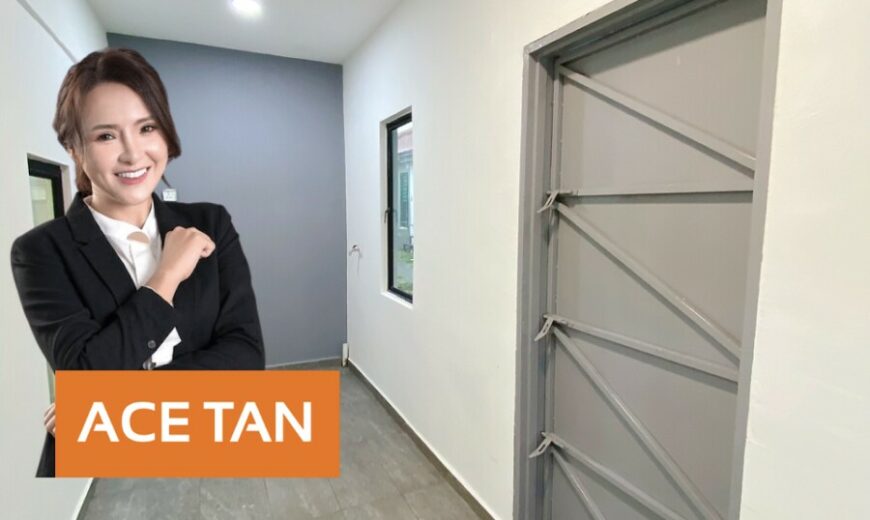 Taman Ungku Tun Aminah – 1 Storey Terrace House – FOR SALE Taman Ungku Tun Aminah – 1 Storey Terrace House – FOR SALE
