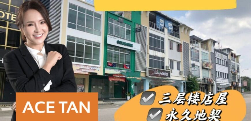 Nusa Bestari – 3 Storey Shop Lot – FOR SALE Nusa Bestari – 3 Storey Shop Lot – FOR SALE