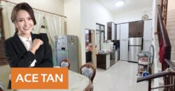 Kempas Utama – 2 Storey End Lot Terrace House – FOR SALE