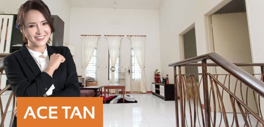 Kempas Utama – 2 Storey End Lot Terrace House – FOR SALE