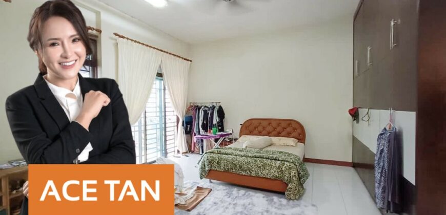 Kempas Utama – 2 Storey End Lot Terrace House – FOR SALE