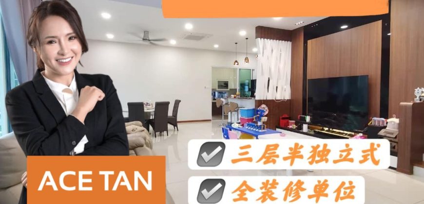 Senibong Cove – 3 Storey Semi Detached House – FOR SALE Senibong Cove – 3 Storey Semi Detached House – FOR SALE