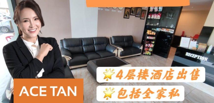 Gelang Patah – 4 Storey Hotel – FOR SALE Gelang Patah – 4 Storey Hotel – FOR SALE