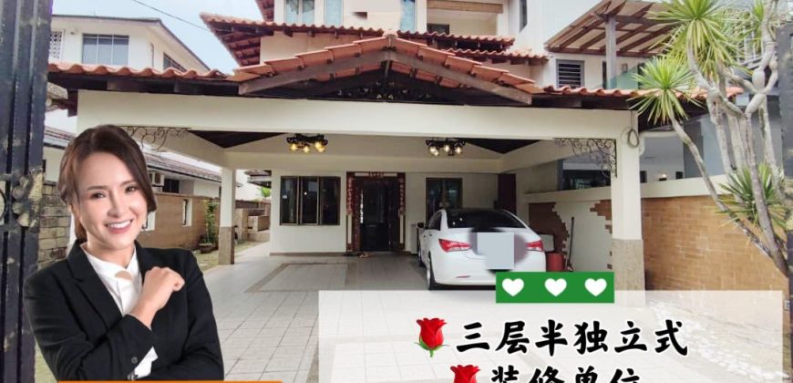 Taman Pelangi – 3 Storey Semi Detached House – FOR SALE Taman Pelangi – 3 Storey Semi Detached House – FOR SALE