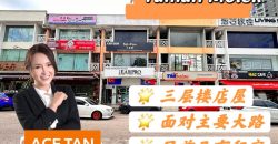 Taman Molek – 3 Storey Shop Lot – FOR SALE Taman Molek – 3 Storey Shop Lot – FOR SALE