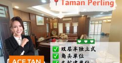 Taman Perling – 2 Storey Corner Semi Detached House – FOR SALE Taman Perling – 2 Storey Corner Semi Detached House – FOR SALE