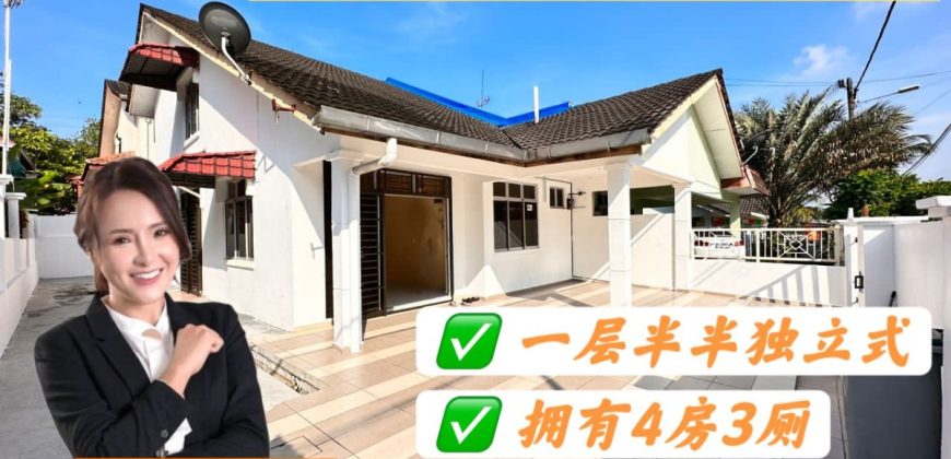 Taman Megah Ria / Bukit Rinting – 1.5 Storey Semi Detached House – FOR RENT Taman Megah Ria / Bukit Rinting – 1.5 Storey Semi Detached House – FOR RENT