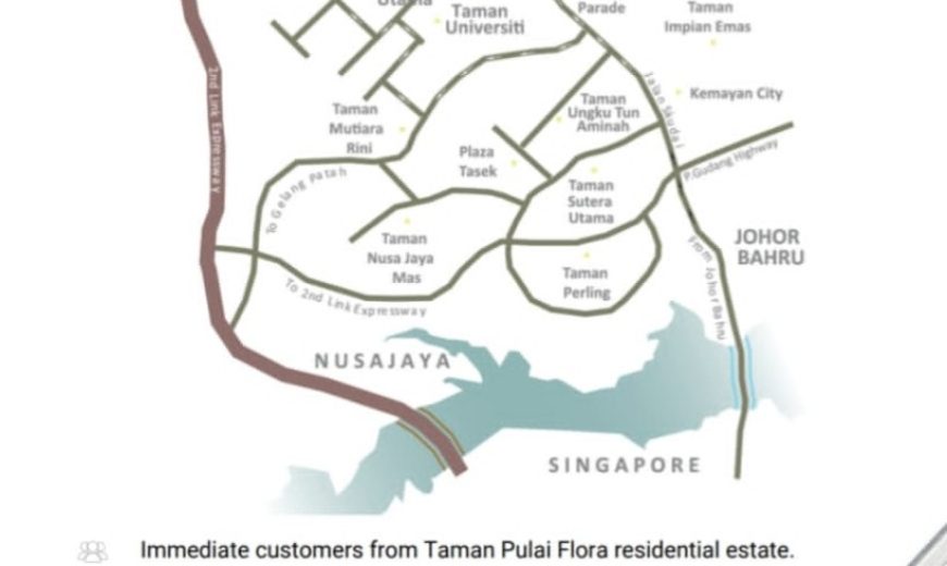 Taman Pulai Flora – 3 Storey Shop Office – FOR SALE Taman Pulai Flora – 3 Storey Shop Office – FOR SALE