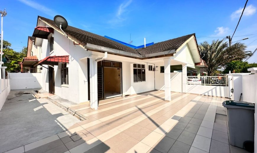 Taman Megah Ria / Bukit Rinting – 1.5 Storey Semi Detached House – FOR RENT Taman Megah Ria / Bukit Rinting – 1.5 Storey Semi Detached House – FOR RENT