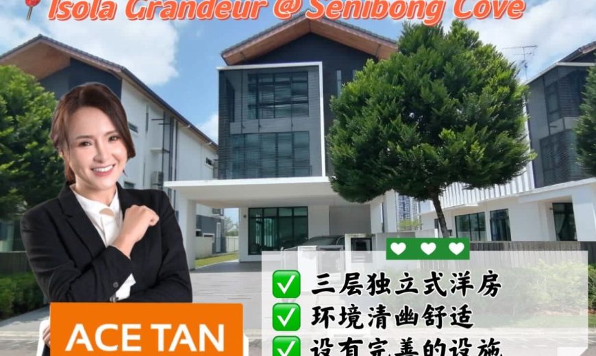 Senibong Cove – 3 Storey Bungalow – FOR SALE Senibong Cove – 3 Storey Bungalow – FOR SALE