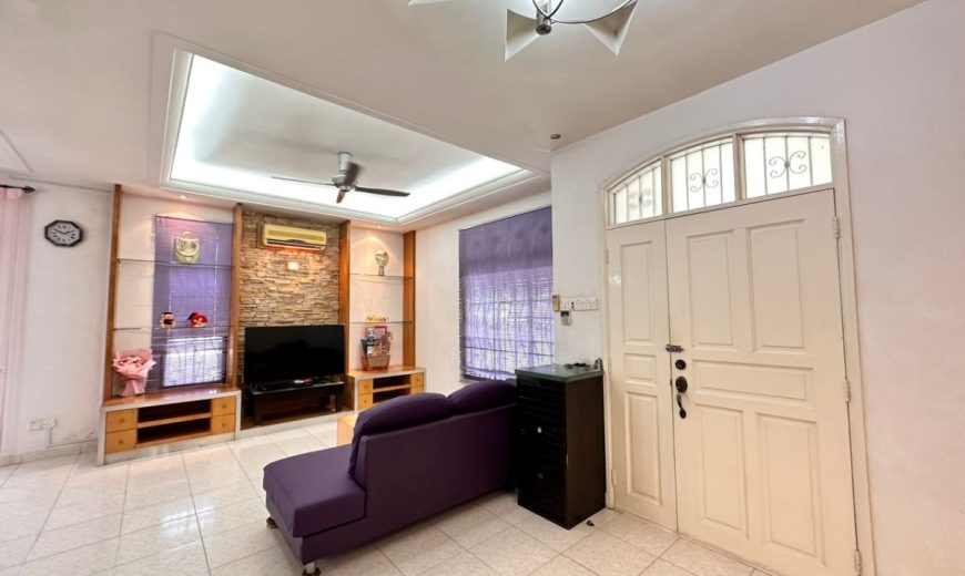 Taman Pelangi Indah @ Ulu Tiram – 2 Storey Semi Detached House – FOR SALE