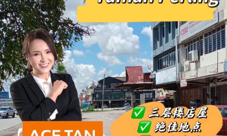 Taman Perling – 3 Storey Shop Lot – FOR SALE Taman Perling – 3 Storey Shop Lot – FOR SALE