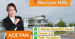 Horizon Hills – 2 Storey Corner Superlink House – FOR SALE Horizon Hills – 2 Storey Corner Superlink House – FOR SALE