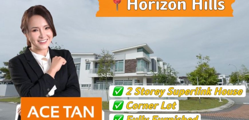 Horizon Hills – 2 Storey Corner Superlink House – FOR SALE Horizon Hills – 2 Storey Corner Superlink House – FOR SALE