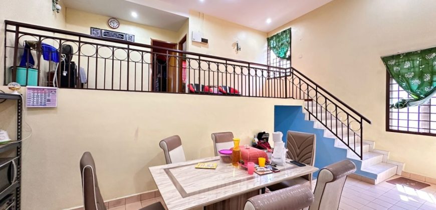 Taman Bukit Jaya @ Ulu Tiram – 1.5 Storey End Lot Terrace House – FOR SALE