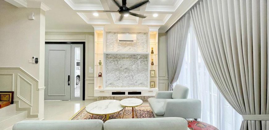 Eco Spring – 2 Storey End Lot Terrace House – FOR RENT Eco Spring – 2 Storey End Lot Terrace House – FOR RENT