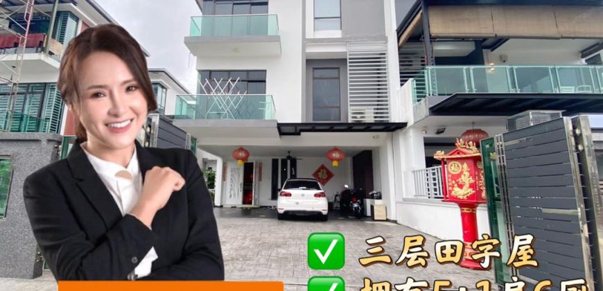 Indah Heights @ Skudai – 3 Storey Cluster House – FOR SALE Indah Heights @ Skudai – 3 Storey Cluster House – FOR SALE