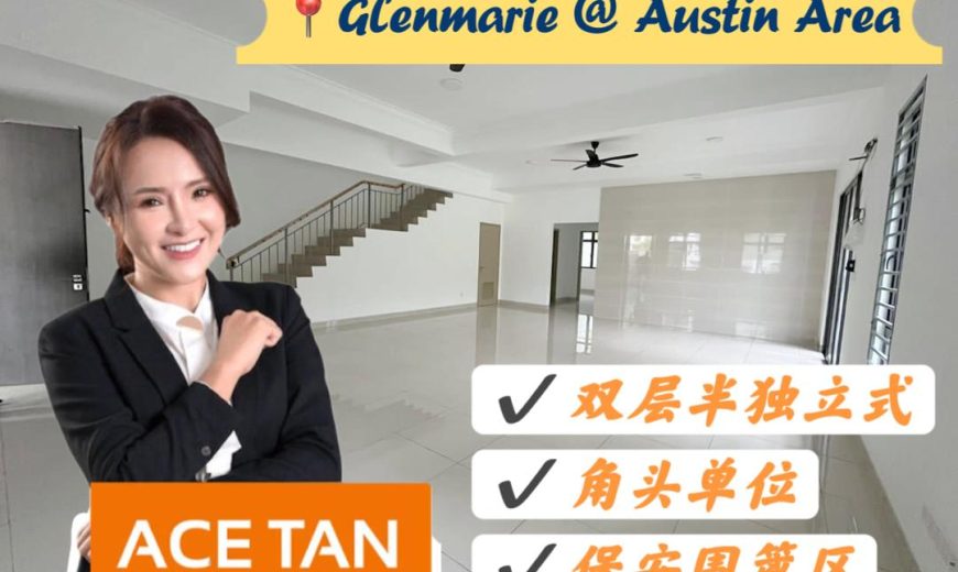 Glenmarie @ Mount Austin – 2 Storey Corner Semi Detached House – FOR SALE Glenmarie @ Mount Austin – 2 Storey Corner Semi Detached House – FOR SALE