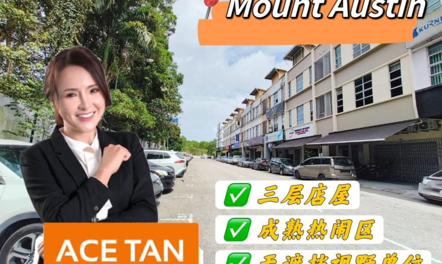 Mount Austin – 3 Storey Shoplot – FOR SALE